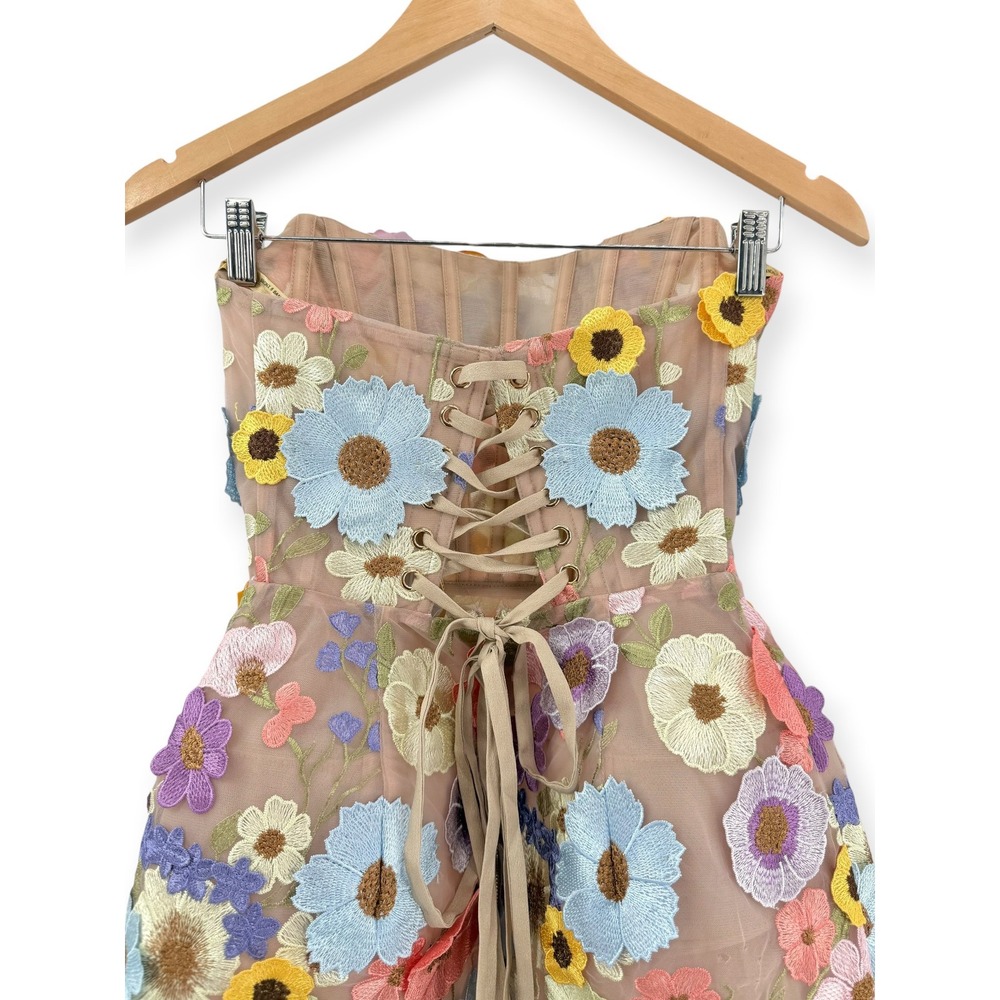 NWT Bronx and Banco Bouquet Maraya Mini Dress $750 - Size 2 / XS - Picture 11 of 16